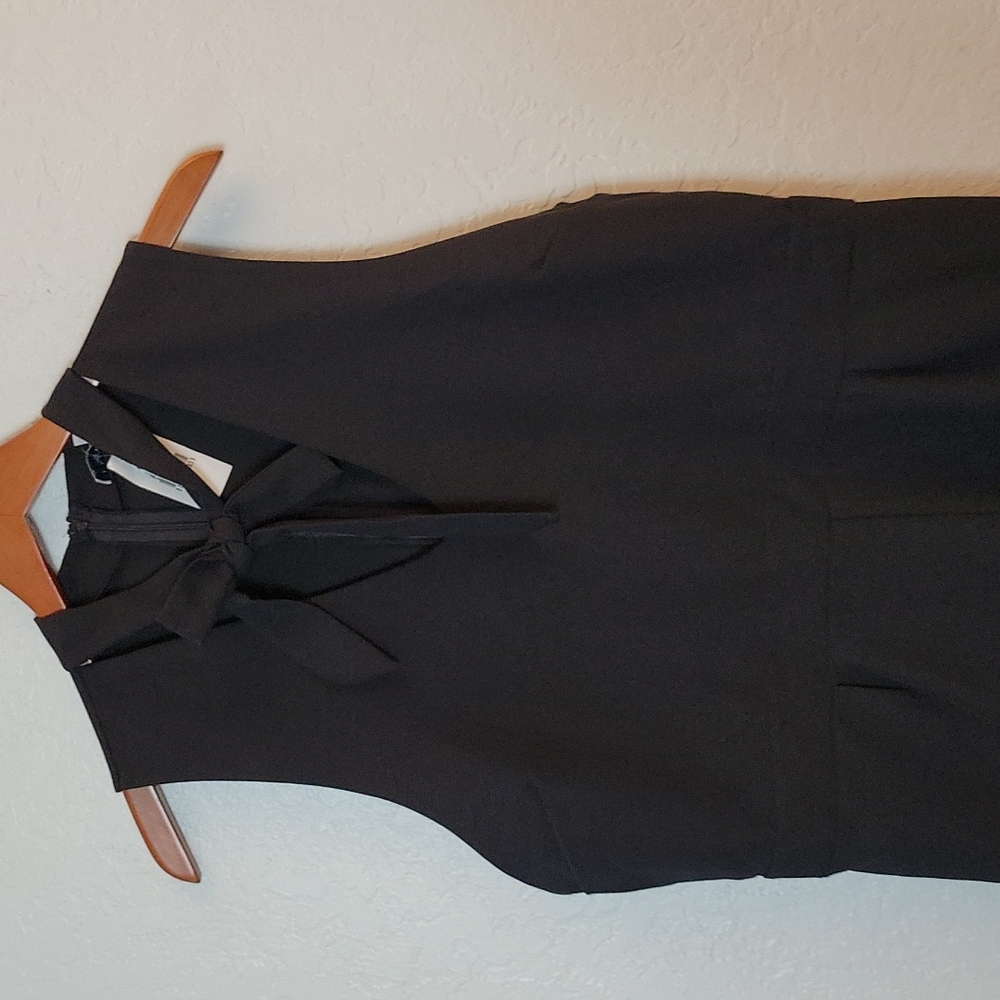 THE VANITY ROOM Romper Shorts Plunging V Neck Chicker Bow XL Flaw - Picture 5 of 11